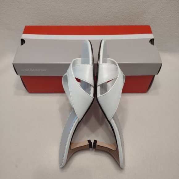 Croft&Barrow white heels - Picture 4 of 7